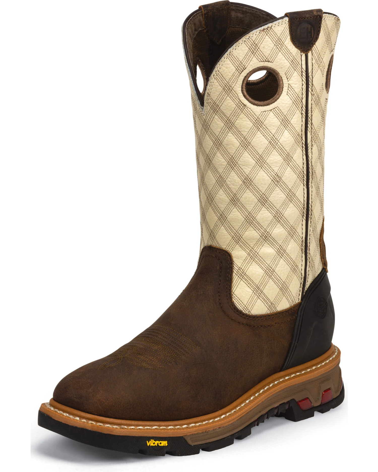 Justin Men's Roughneck Electrical Hazard Work Boots - Soft Toe 3 Justin Men's Roughneck Electrical Hazard Work Boots - Soft Toe