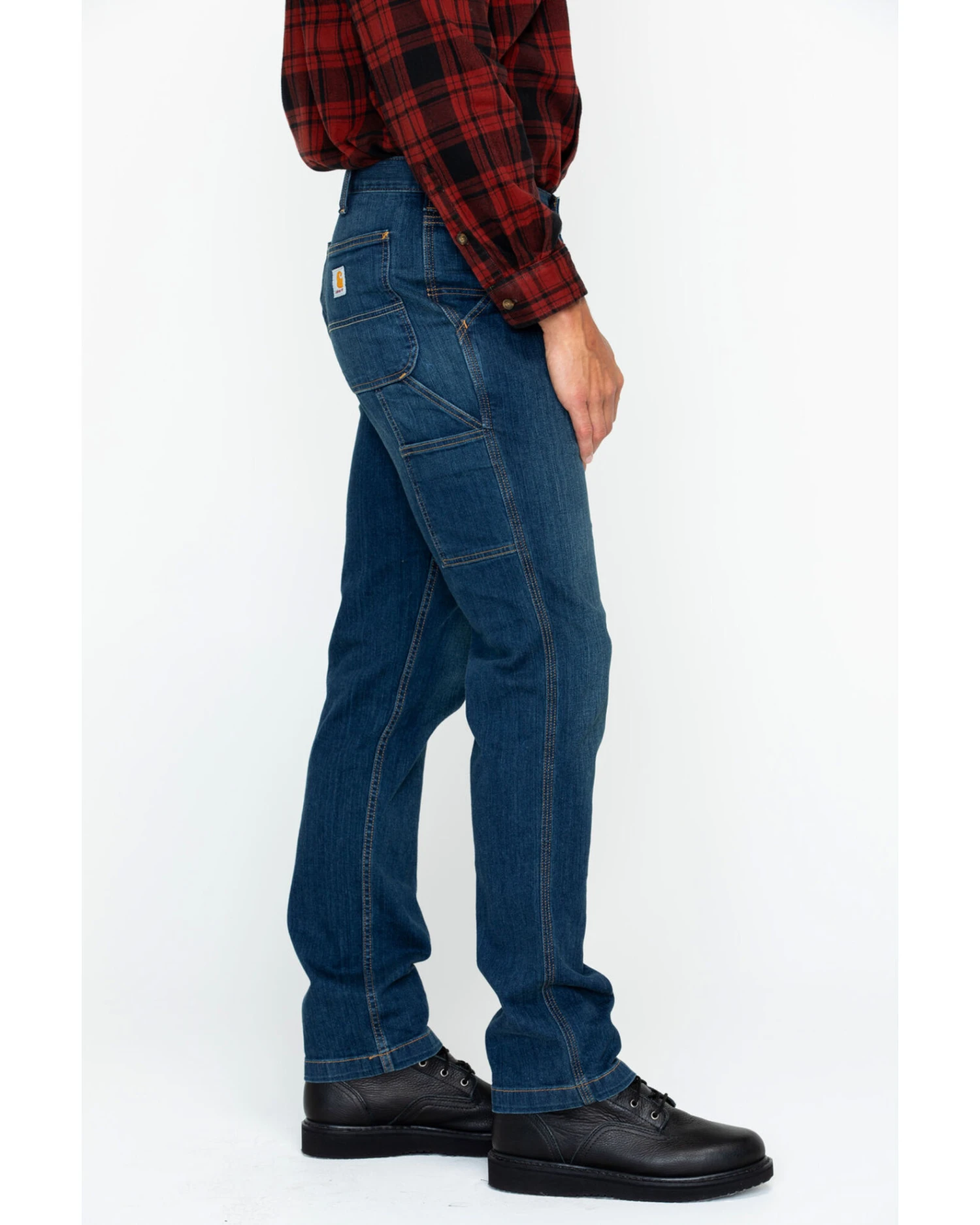 Carhartt Men's Full Swing Relaxed Fit Dungaree Jeans 3 Carhartt Men's Full Swing Relaxed Fit Dungaree Jeans