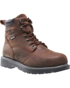 Wolverine Men's Floorhand Waterproof 6" Work Boots - Steel Toe
