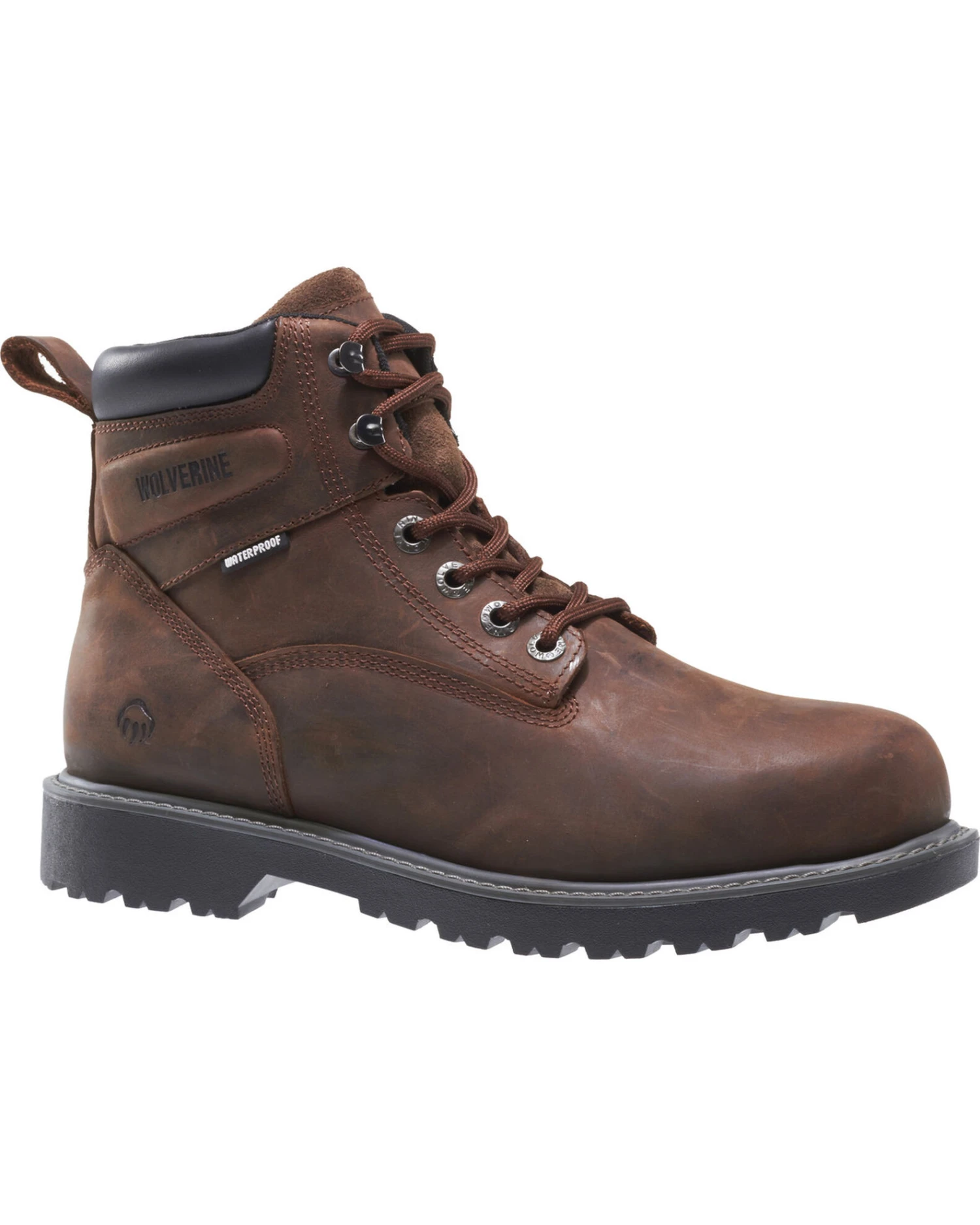 Wolverine Men's Floorhand Waterproof 6" Work Boots - Steel Toe 5 Wolverine Men's Floorhand Waterproof 6" Work Boots - Steel Toe - Image 3