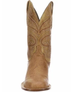 Lucchese Men's Handmade Lance Smooth Ostrich Boots - Square Toe 11 Lucchese Men's Handmade Lance Smooth Ostrich Boots - Square Toe -Western Cowboy Equipment Store 2000218271 281 P5