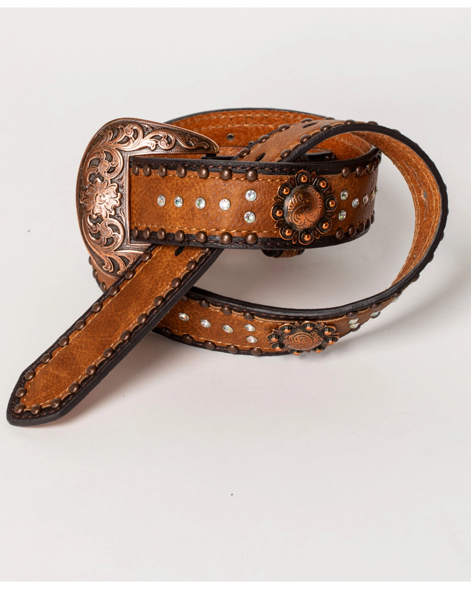 Shyanne Women's Concho And Bling Belt 4 Shyanne Women's Concho And Bling Belt - Image 2