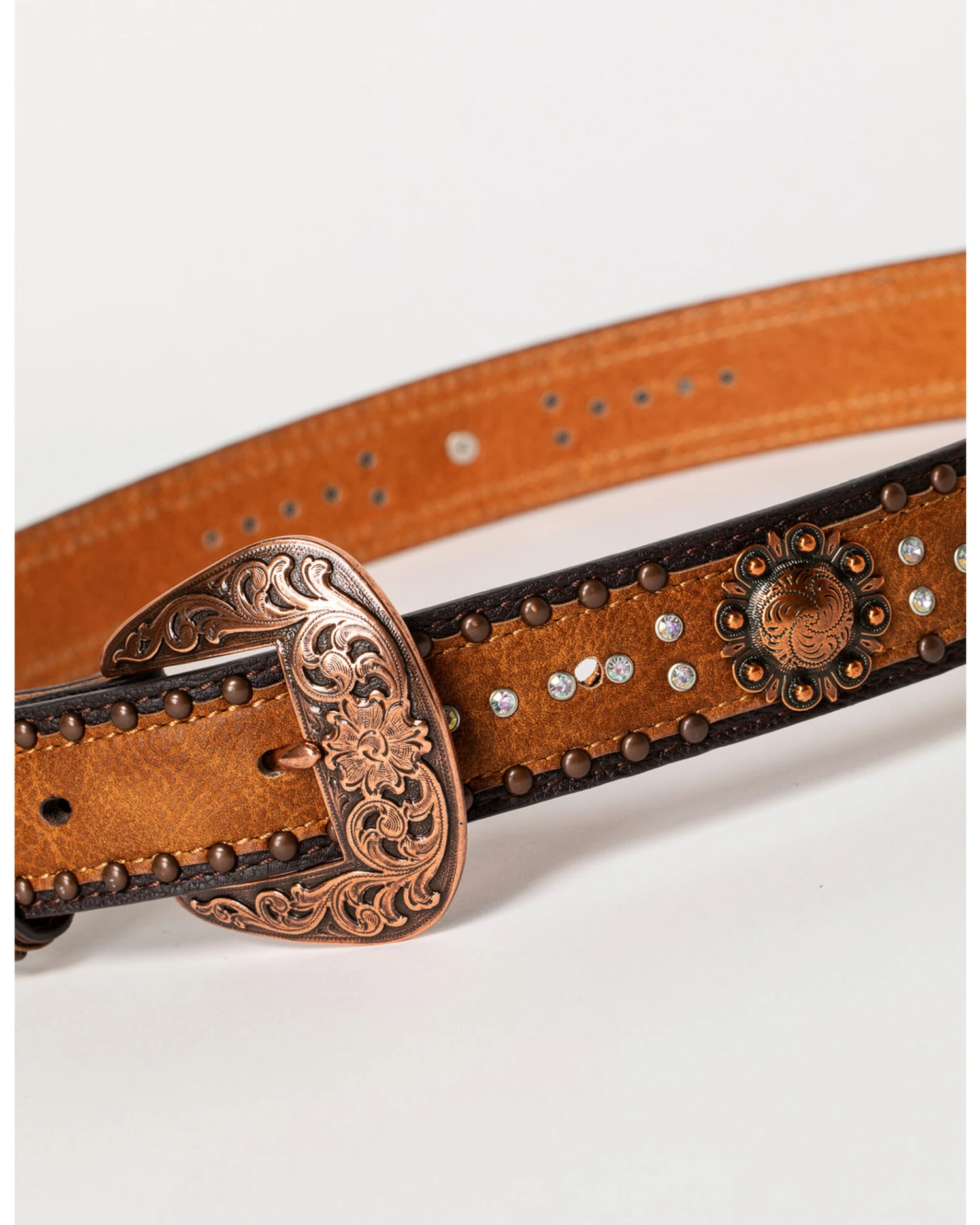 Shyanne Women's Concho And Bling Belt 3 Shyanne Women's Concho And Bling Belt