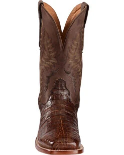 El Dorado Men's Handmade Caiman Belly Stockman Boots - Broad Square Toe 15 El Dorado Men's Handmade Caiman Belly Stockman Boots - Broad Square Toe -Western Cowboy Equipment Store 2000221946 221 FT