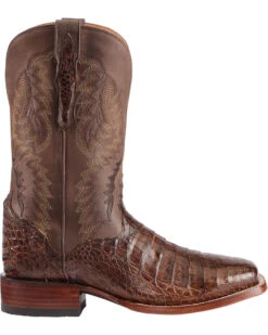 El Dorado Men's Handmade Caiman Belly Stockman Boots - Broad Square Toe 13 El Dorado Men's Handmade Caiman Belly Stockman Boots - Broad Square Toe -Western Cowboy Equipment Store 2000221946 221 RT