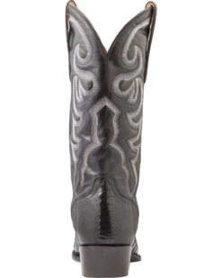 El Dorado Men's Handmade Ostrich Leg Western Boots - Medium Toe 11 El Dorado Men's Handmade Ostrich Leg Western Boots - Medium Toe -Western Cowboy Equipment Store 2000221956 001 BK