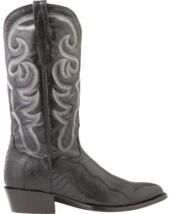 El Dorado Men's Handmade Ostrich Leg Western Boots - Medium Toe 12 El Dorado Men's Handmade Ostrich Leg Western Boots - Medium Toe -Western Cowboy Equipment Store 2000221956 001 RT