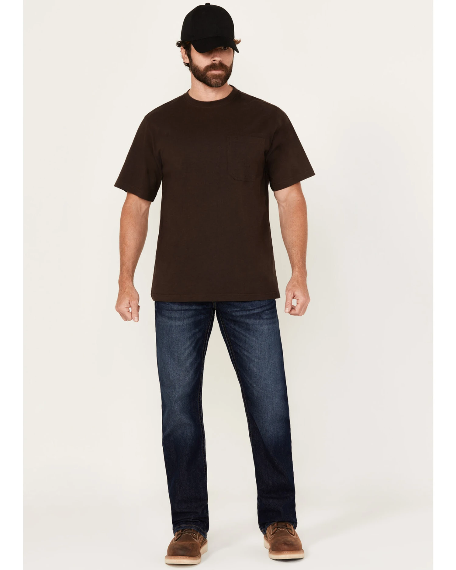 Ariat Men's Rebar M4 Edge Low Rise Maritime Wash Bootcut Jeans 4 Ariat Men's Rebar M4 Edge Low Rise Maritime Wash Bootcut Jeans - Image 2