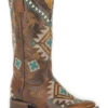 Roper Women's Tan Mai Western Boots - Square Toe