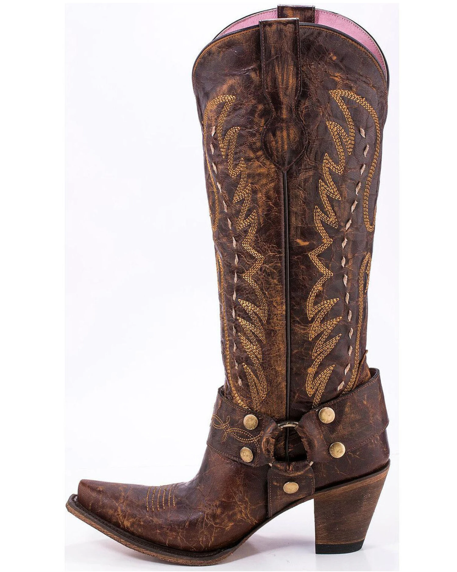 Junk Gypsy By Lane Women's Vagabond Harness Western Boots - Snip Toe 4 Junk Gypsy By Lane Women's Vagabond Harness Western Boots - Snip Toe - Image 2