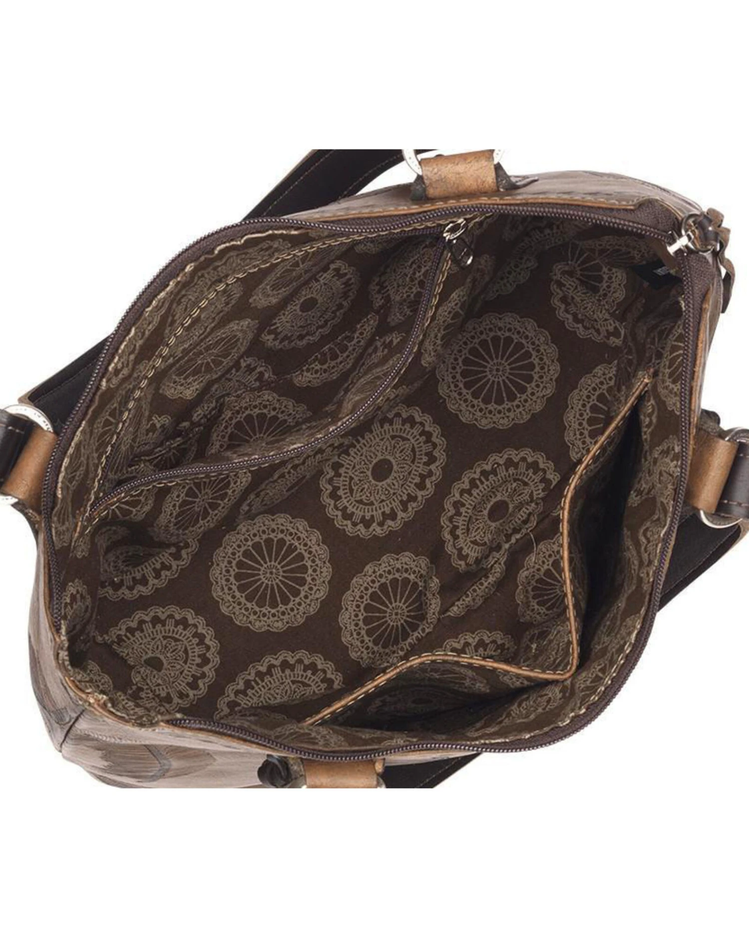 American West Women's Sacred Bird Bucket Tote 6 American West Women's Sacred Bird Bucket Tote - Image 4