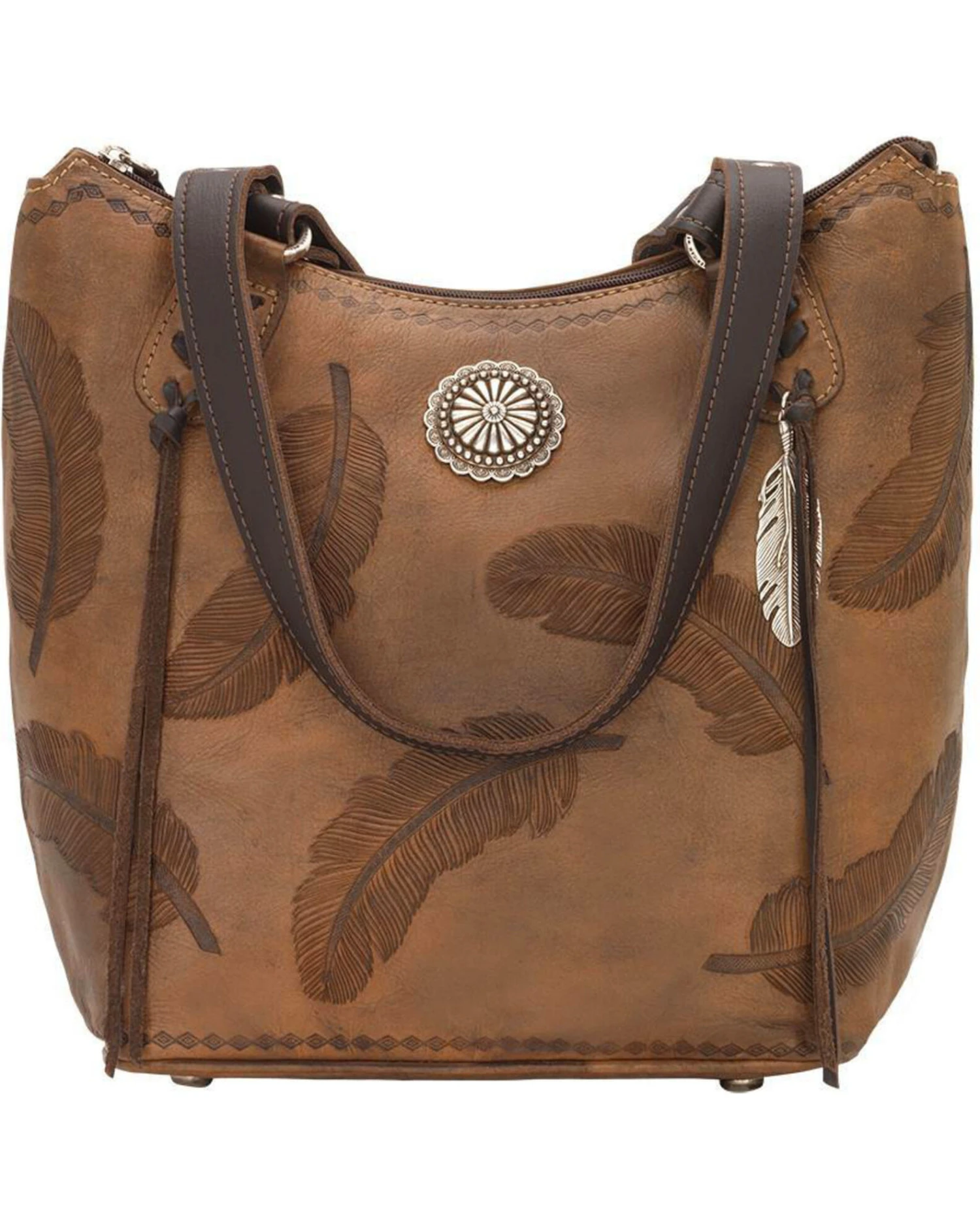American West Women's Sacred Bird Bucket Tote 5 American West Women's Sacred Bird Bucket Tote - Image 3