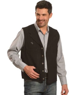 Wyoming Traders Men's Banker's Wool Vest 8 Wyoming Traders Men's Banker's Wool Vest -Western Cowboy Equipment Store 2000235544 001 D1