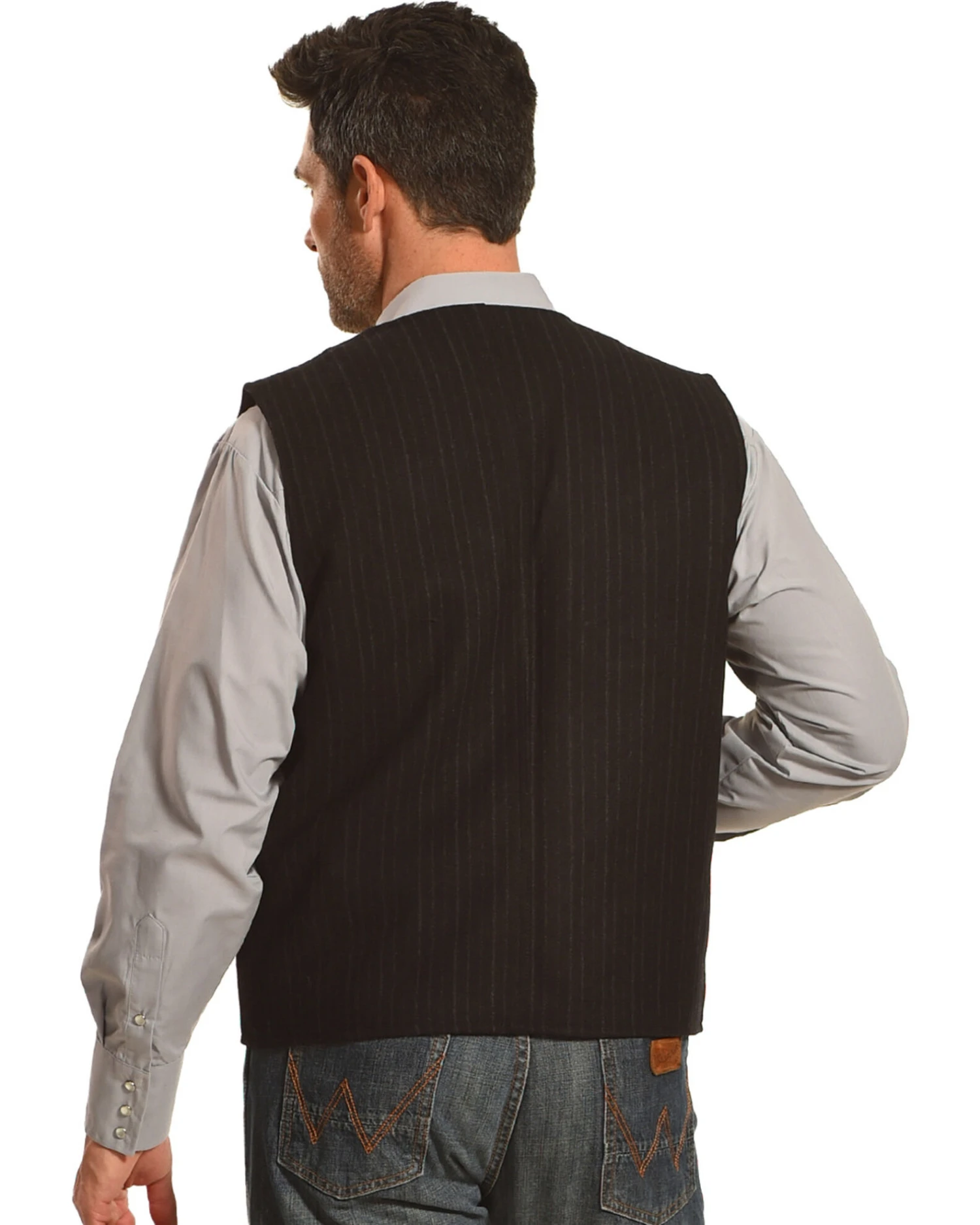Wyoming Traders Men's Banker's Wool Vest 4 Wyoming Traders Men's Banker's Wool Vest - Image 2