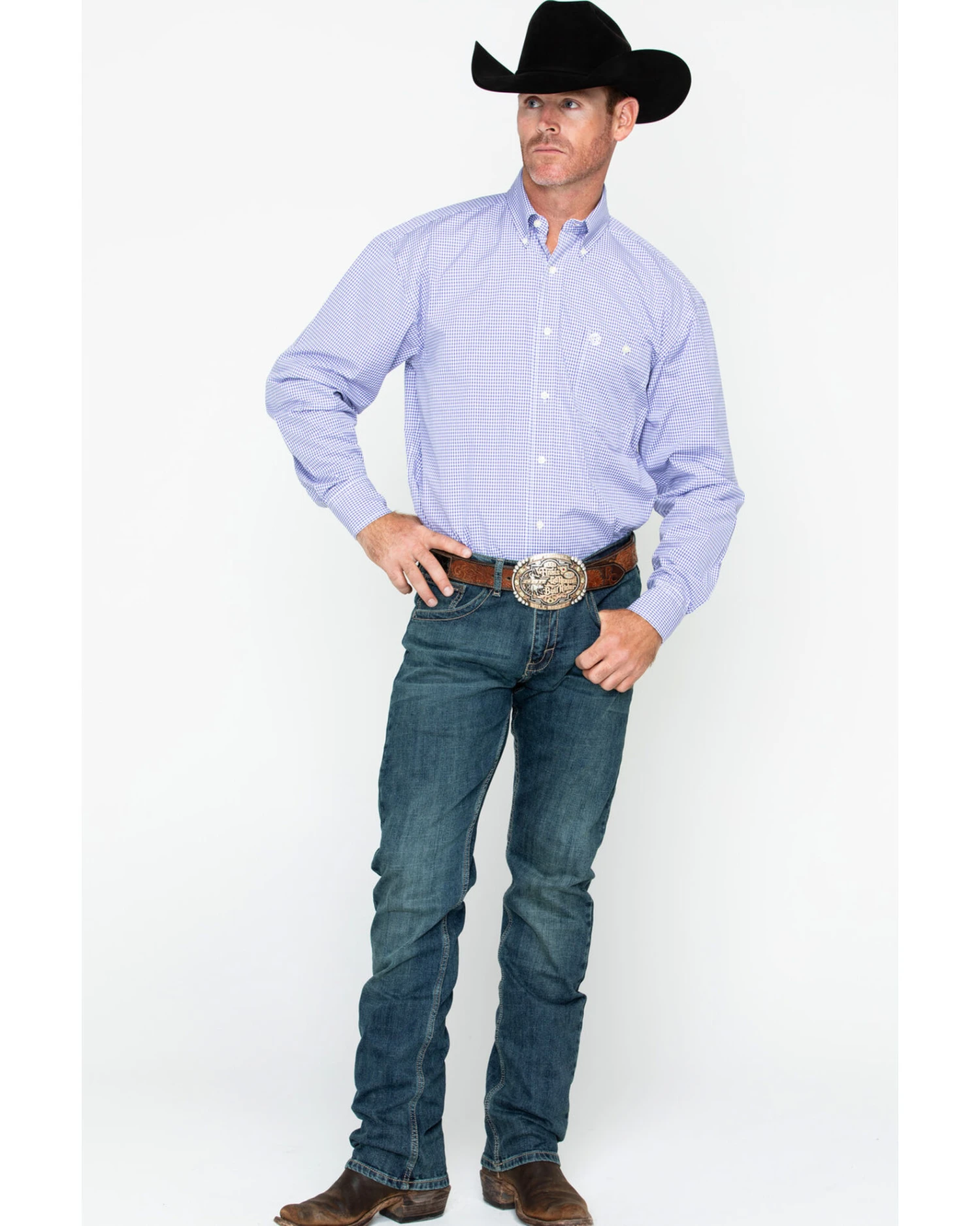 Wrangler Men's No.44 Slim Straight Leg McAllen Jeans 8 Wrangler Men's No.44 Slim Straight Leg McAllen Jeans - Image 6