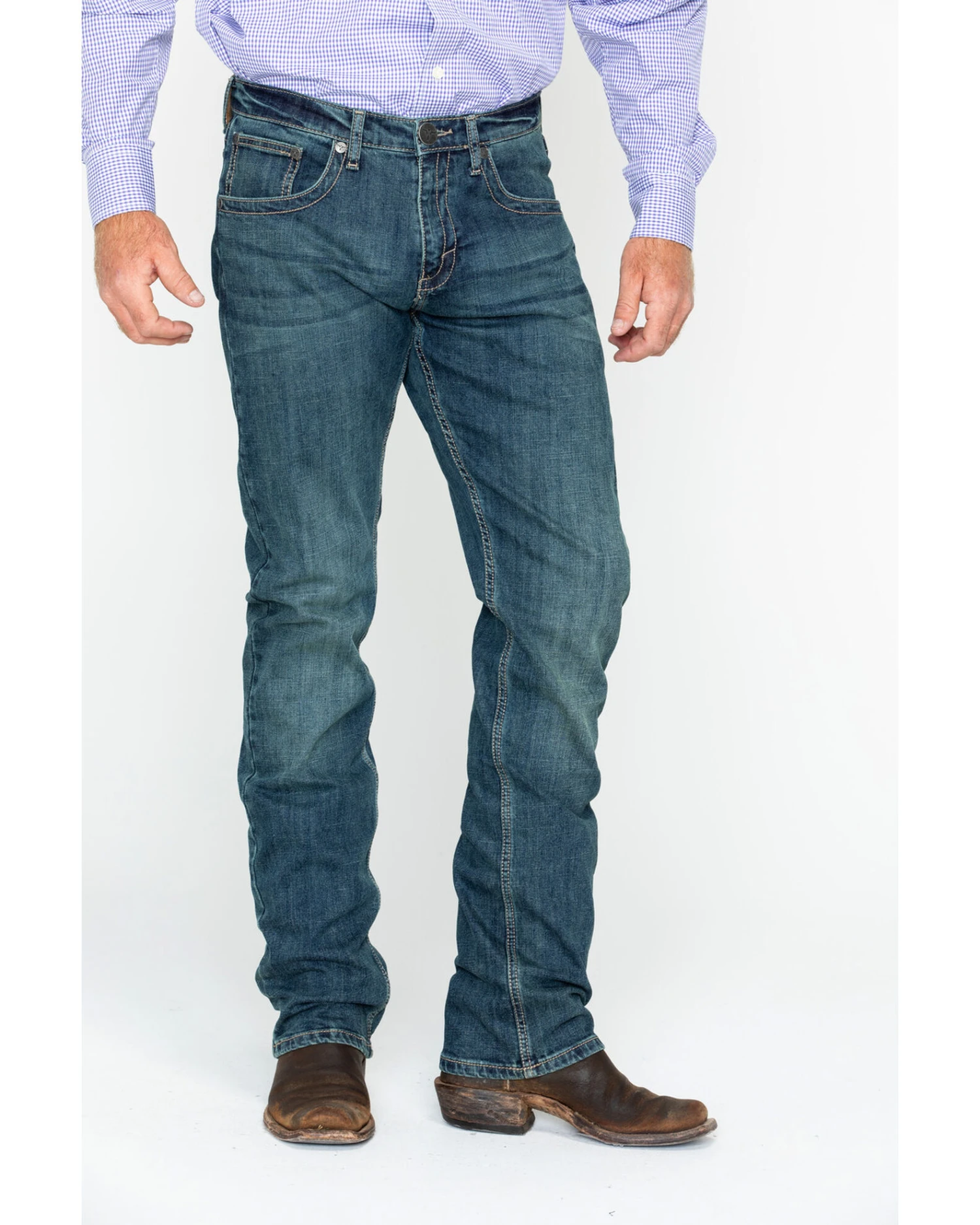 Wrangler Men's No.44 Slim Straight Leg McAllen Jeans 3 Wrangler Men's No.44 Slim Straight Leg McAllen Jeans