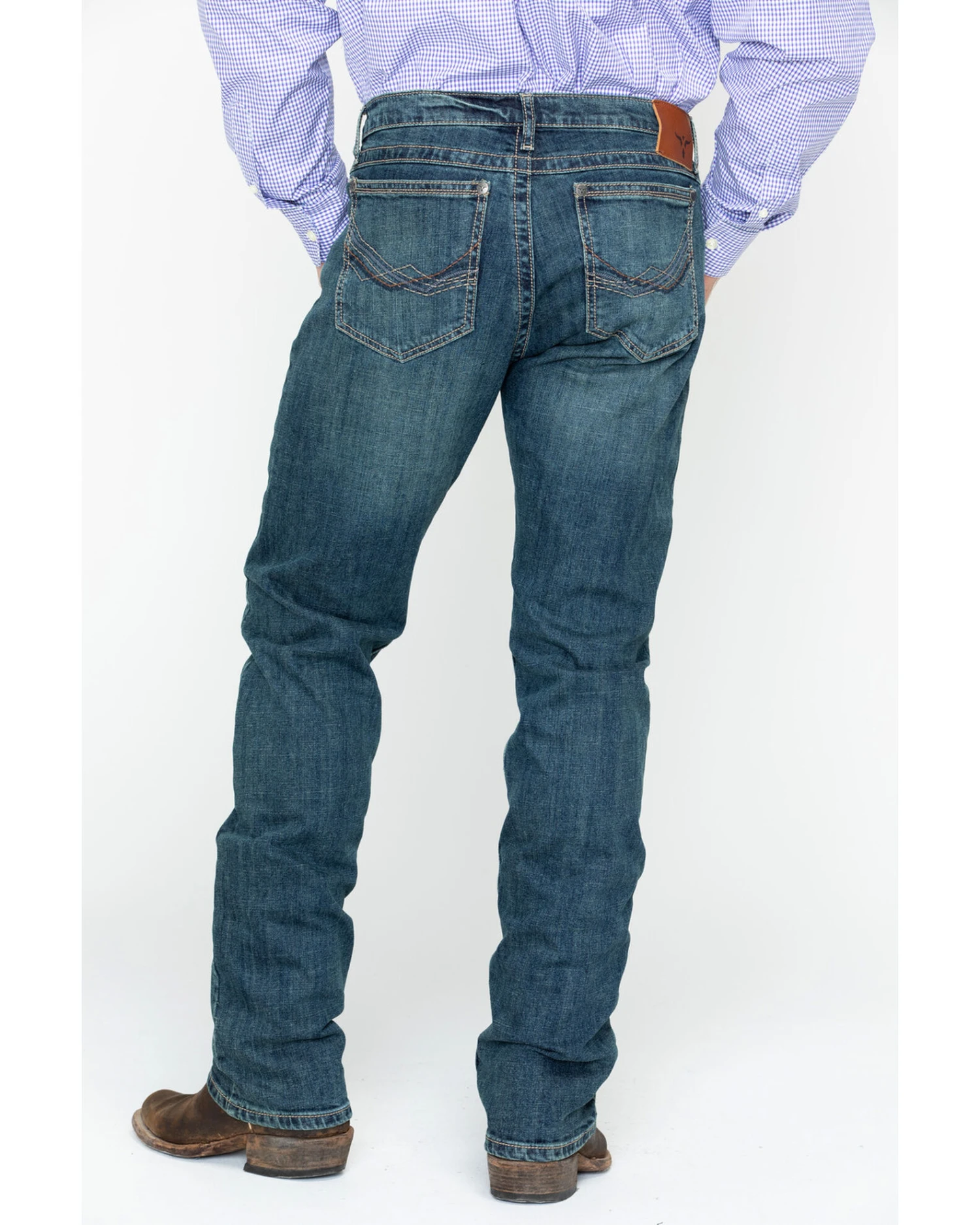 Wrangler Men's No.44 Slim Straight Leg McAllen Jeans 5 Wrangler Men's No.44 Slim Straight Leg McAllen Jeans - Image 3