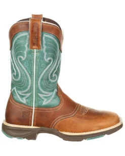 Durango Women's Saddle Western Boots - Broad Square Toe 15 Durango Women's Saddle Western Boots - Broad Square Toe -Western Cowboy Equipment Store 2000239900 200 P2