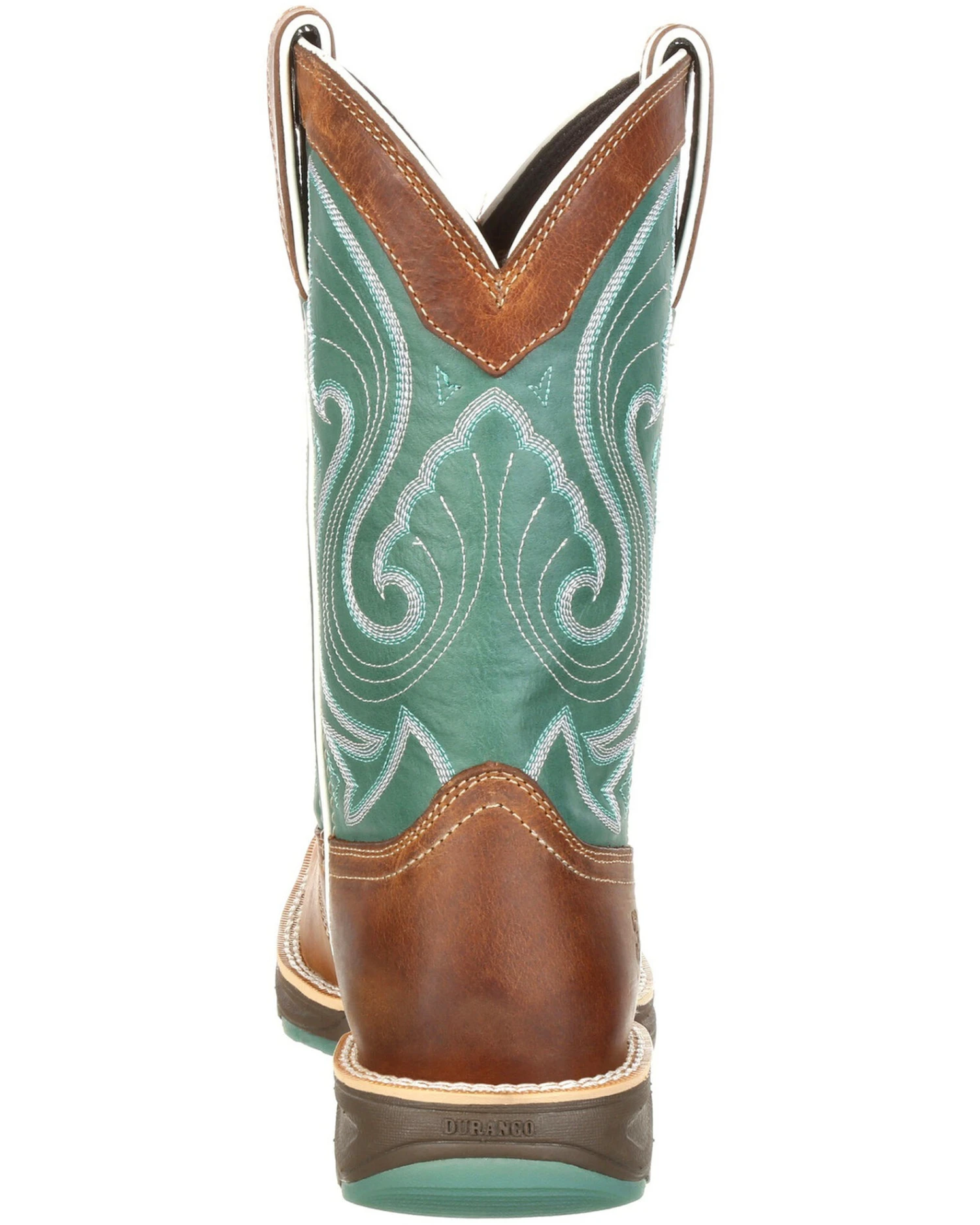Durango Women's Saddle Western Boots - Broad Square Toe 4 Durango Women's Saddle Western Boots - Broad Square Toe - Image 2