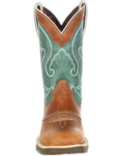Durango Women's Saddle Western Boots - Broad Square Toe 11 Durango Women's Saddle Western Boots - Broad Square Toe -Western Cowboy Equipment Store 2000239900 200 P5