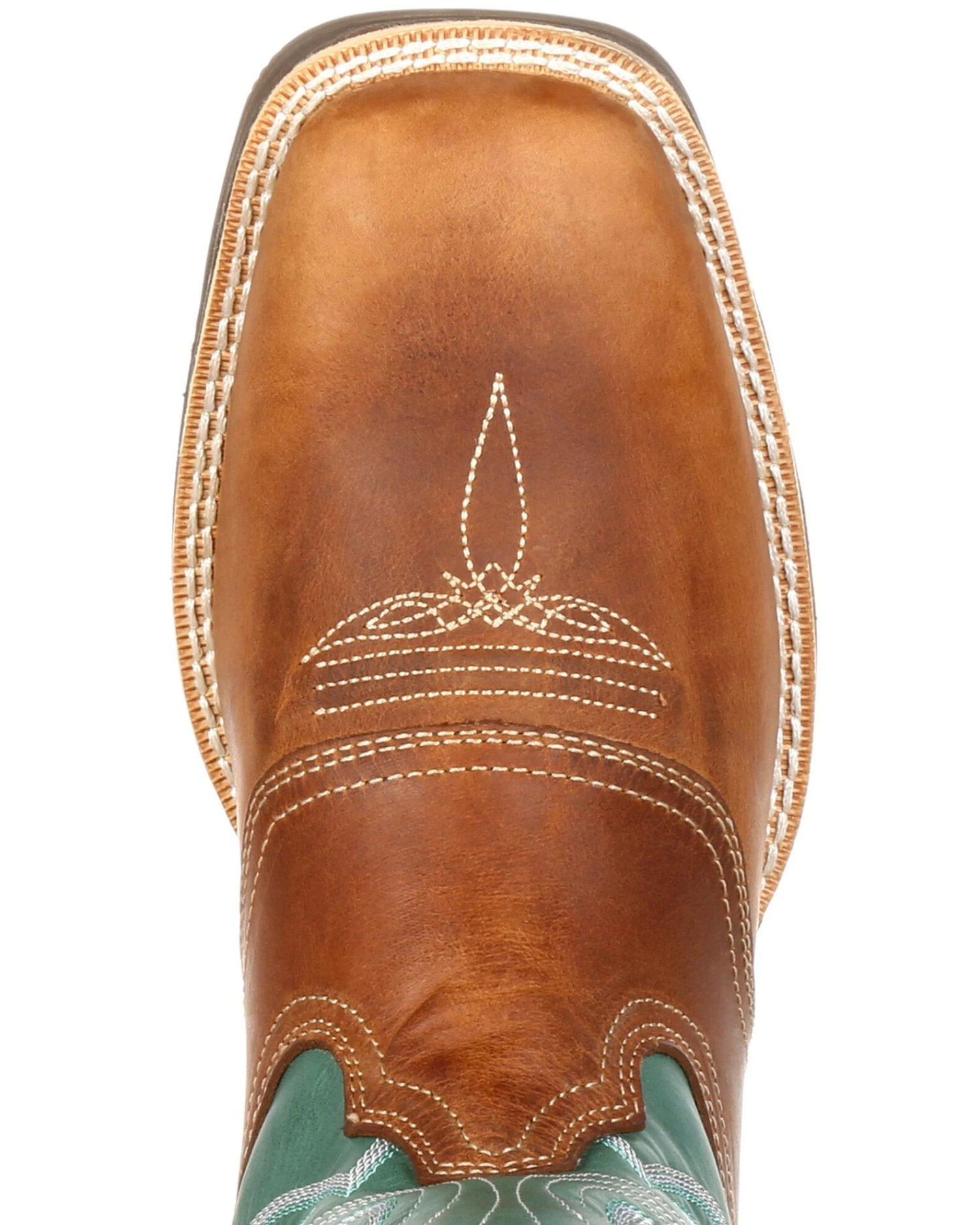 Durango Women's Saddle Western Boots - Broad Square Toe 7 Durango Women's Saddle Western Boots - Broad Square Toe - Image 5