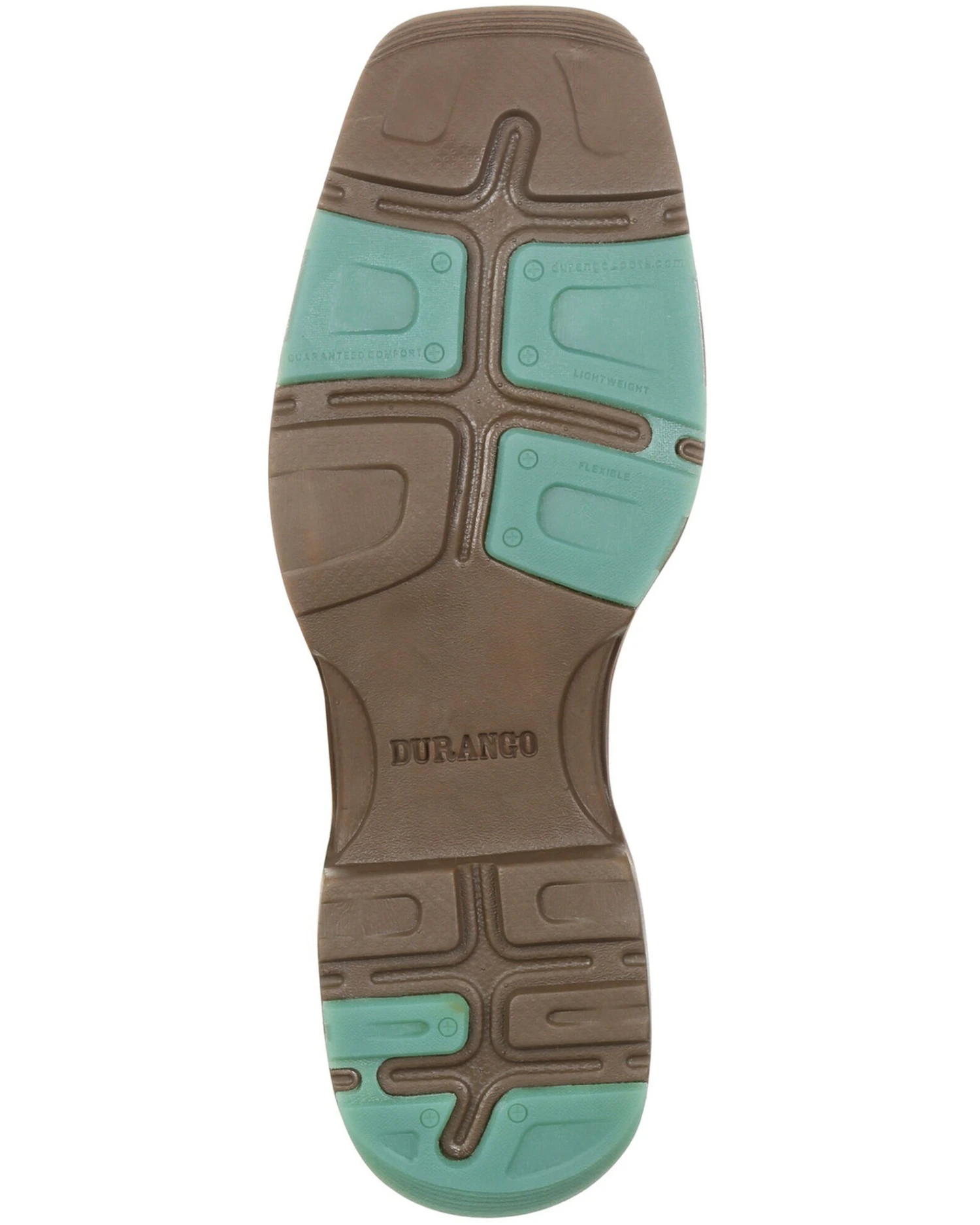 Durango Women's Saddle Western Boots - Broad Square Toe 8 Durango Women's Saddle Western Boots - Broad Square Toe - Image 6