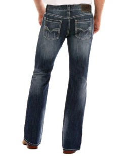 Rock & Roll Denim Men's Reflex Pistol Straight Leg Jeans 7 Rock & Roll Denim Men's Reflex Pistol Straight Leg Jeans -Western Cowboy Equipment Store 2000241163 402 P1
