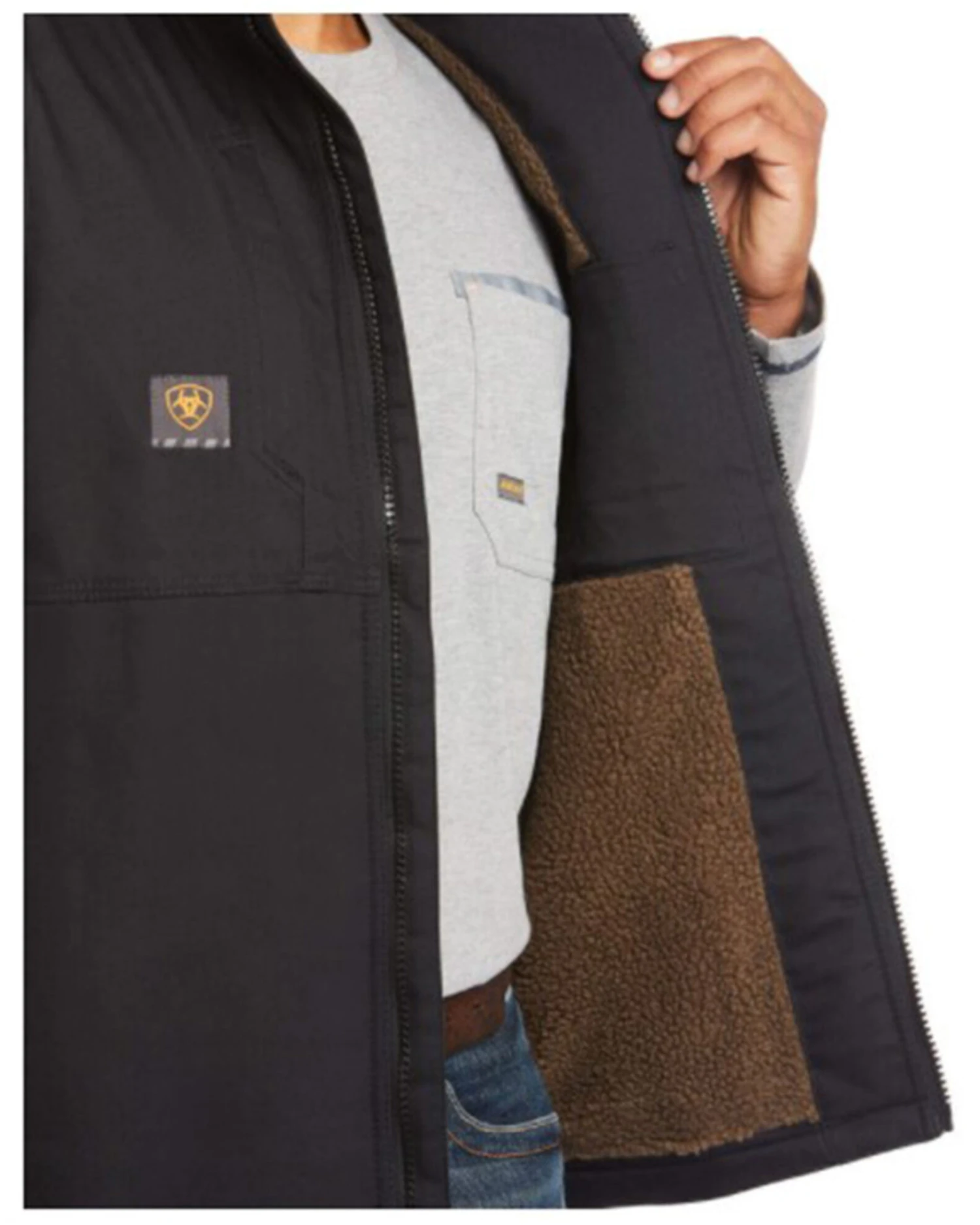 Ariat Men's Rebar DuraCanvas Solid Work Vest - Big & Tall 3 Ariat Men's Rebar DuraCanvas Solid Work Vest - Big & Tall