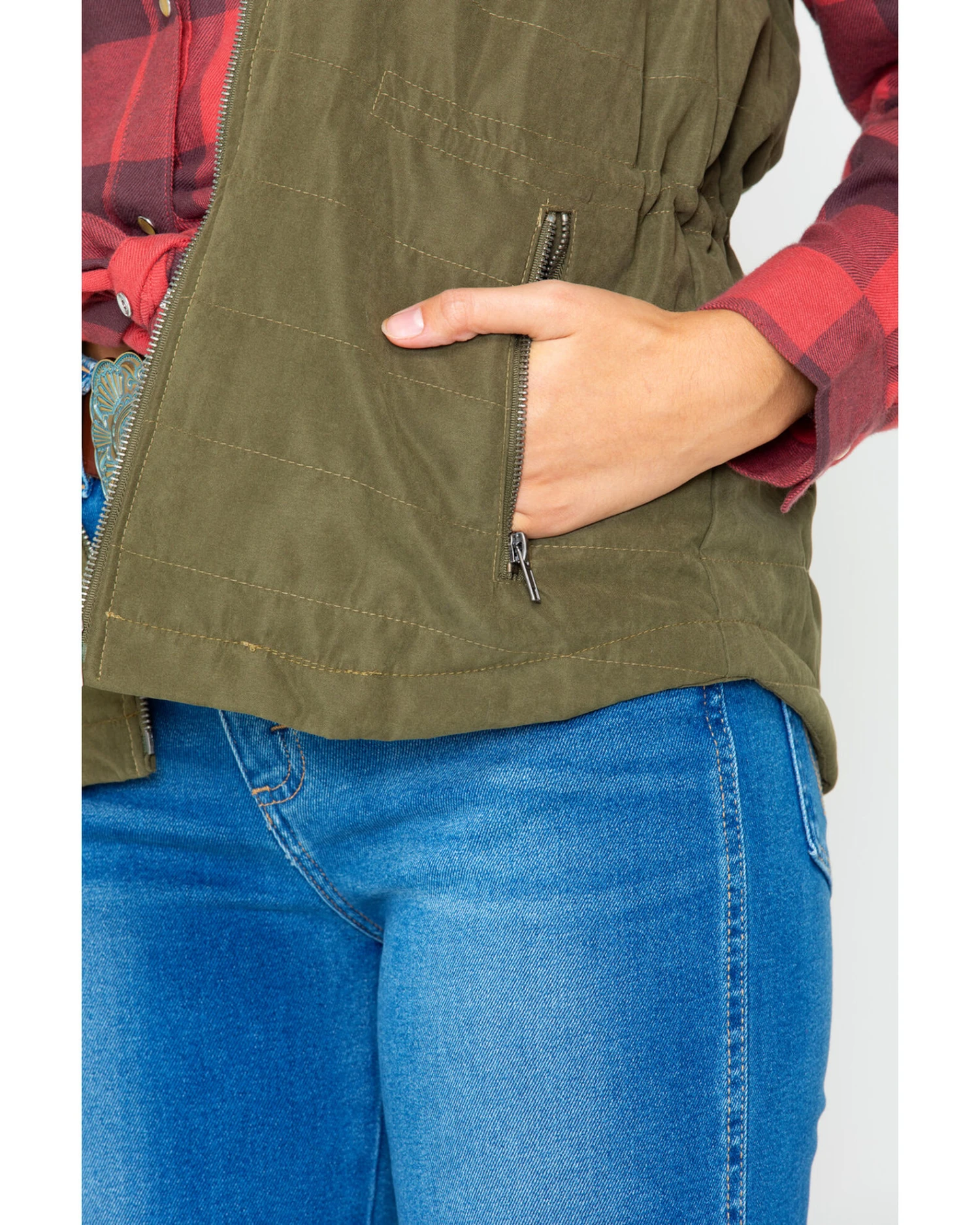 Jack By BB Dakota Women's Hey-Ya Hooded Vest 8 Jack By BB Dakota Women's Hey-Ya Hooded Vest - Image 6