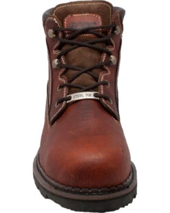 Ad Tec Men's 6" Tumbled Leather EH Work Boots - Steel Toe 11 Ad Tec Men's 6" Tumbled Leather EH Work Boots - Steel Toe -Western Cowboy Equipment Store 2000251860 200 FT