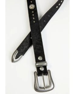 Wrangler Women's Hair On 25MM Scallop Three Piece Buckle Set