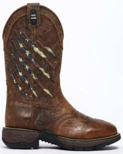 Brothers & Sons Men's Scratch American Flag Lite Performance Western Boots - Square Toe -Western Cowboy Equipment Store 2000258768 200 P2