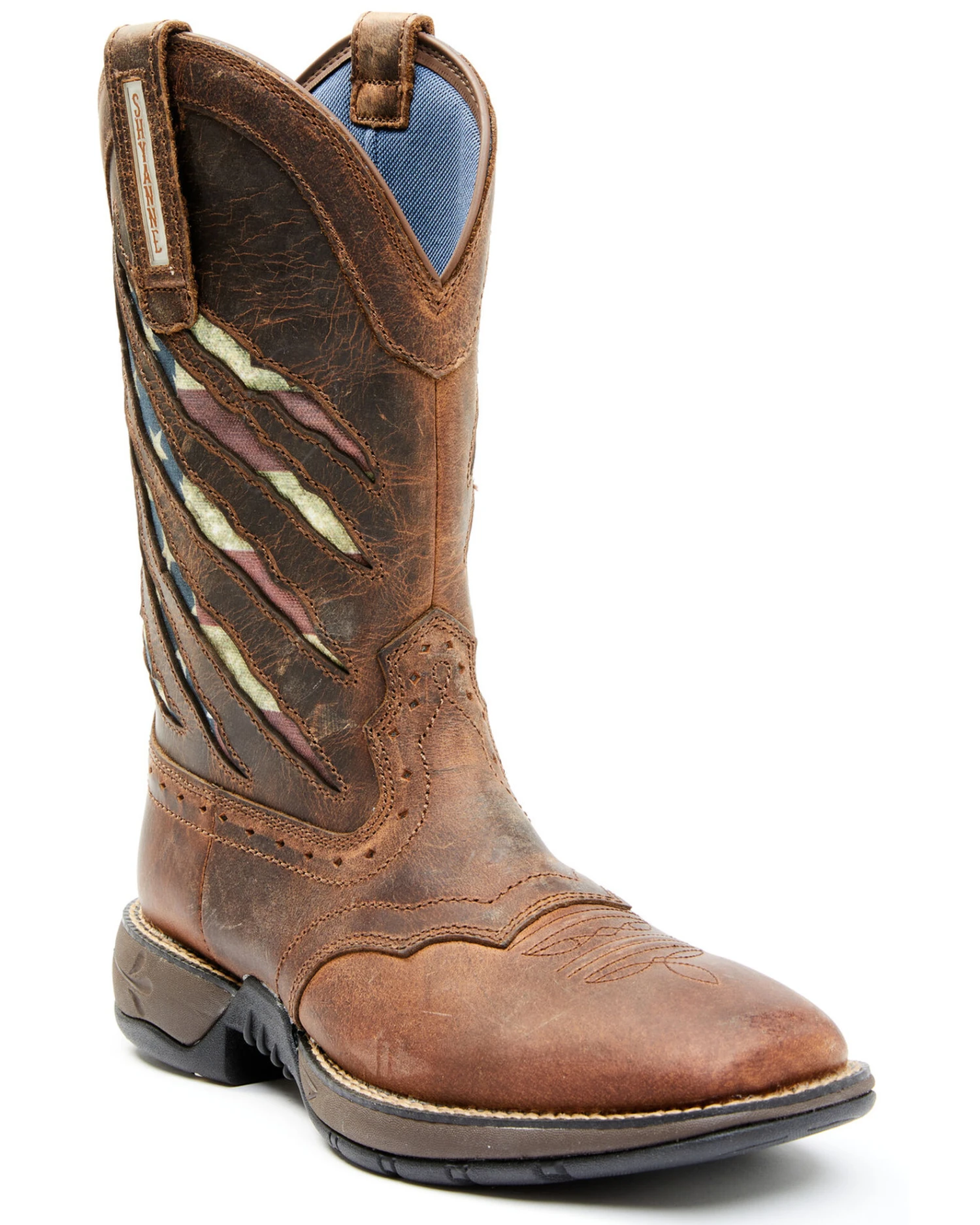 Shyanne Women's Xero Gravity Lite Flag Western Performance Boots - Broad Square Toe 3 Shyanne Women's Xero Gravity Lite Flag Western Performance Boots - Broad Square Toe