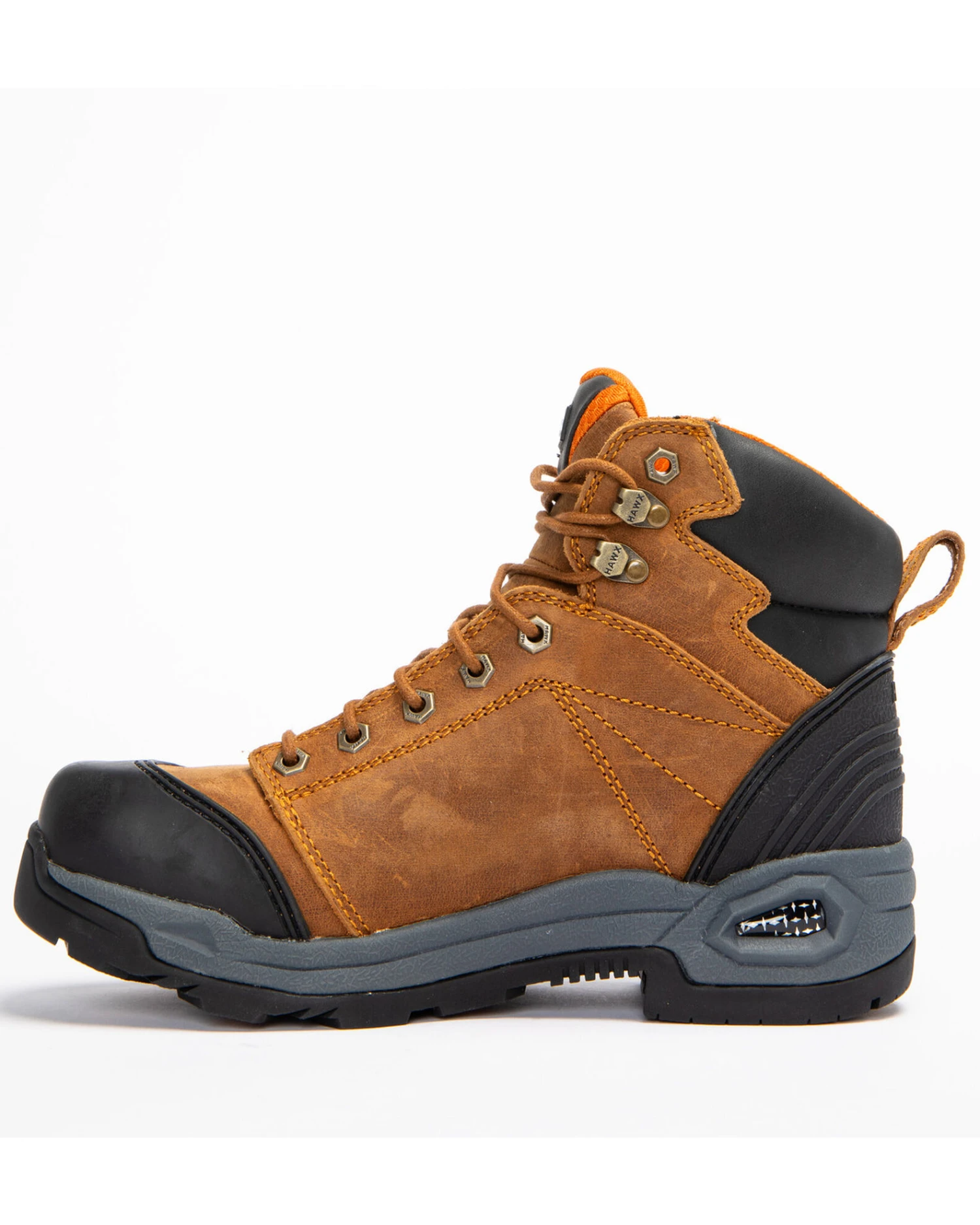 Hawx Men's Lace To Toe Hiker Boots - Round Toe 9 Hawx Men's Lace To Toe Hiker Boots - Round Toe - Image 7