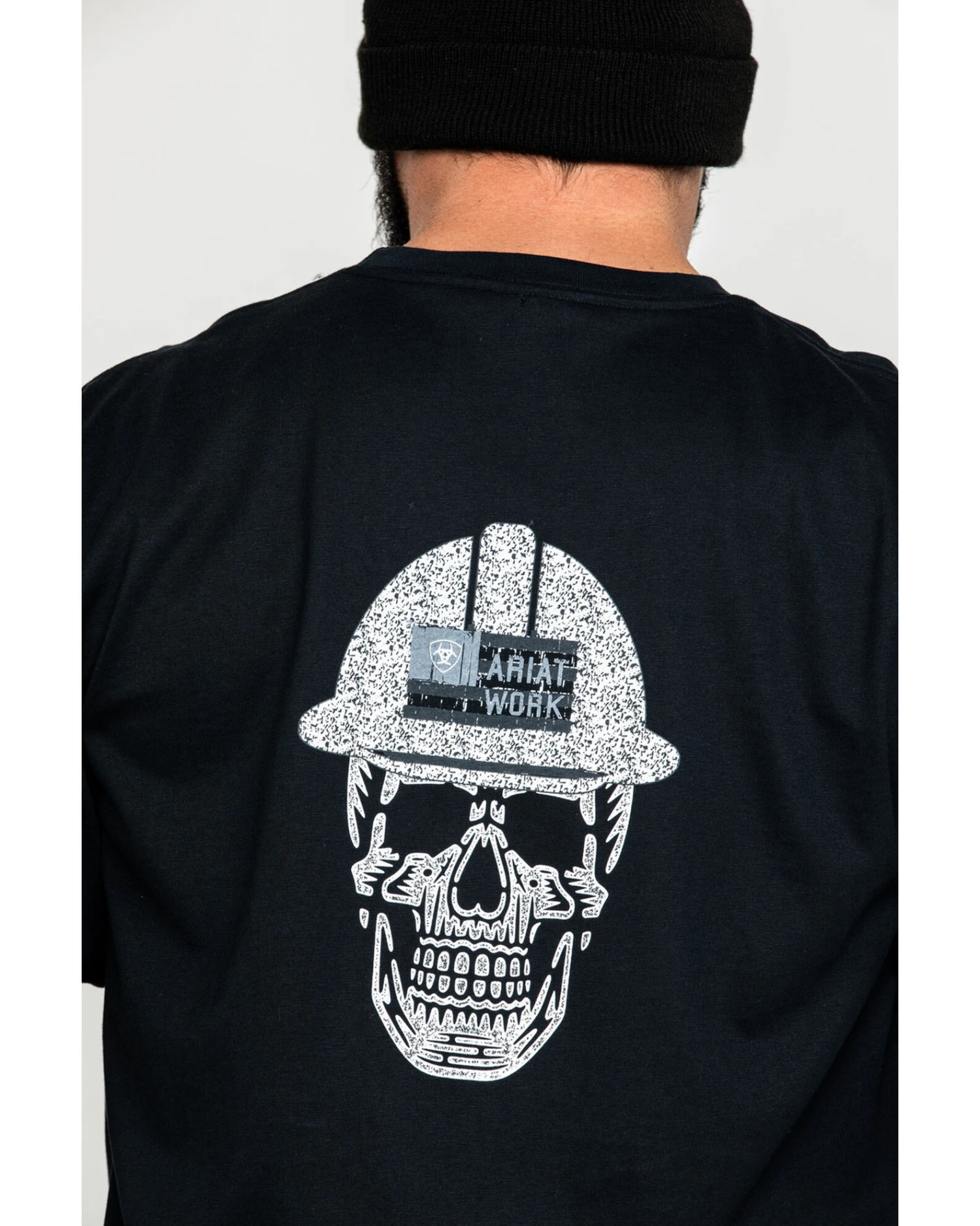 Ariat Men's FR Roughneck Skull Logo Crew Long Sleeve Work T-Shirt 6 Ariat Men's FR Roughneck Skull Logo Crew Long Sleeve Work T-Shirt - Image 4