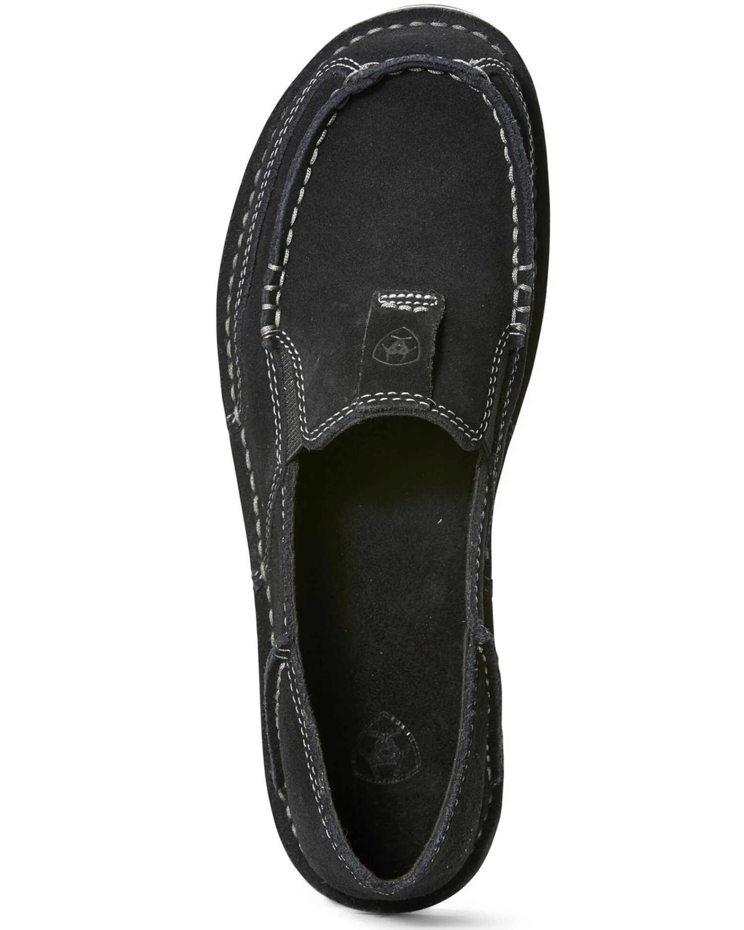 Ariat Women's Suede Cruiser Slip-On Shoes - Moc Toe 7 Ariat Women's Suede Cruiser Slip-On Shoes - Moc Toe - Image 5