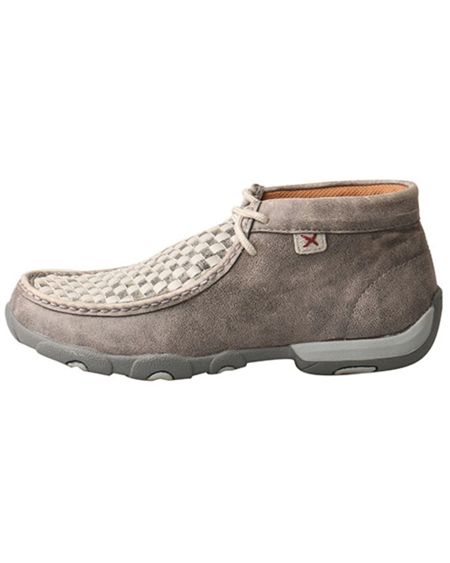 Twisted X Women's Weave Gray Moccasin Shoes - Moc Toe 6 Twisted X Women's Weave Gray Moccasin Shoes - Moc Toe - Image 4