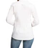Ariat Women's Kirby White Stretch Button Down Long Sleeve Shirt 2 Ariat Women's Kirby White Stretch Button Down Long Sleeve Shirt -Western Cowboy Equipment Store 2000259727 100 P2