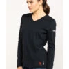 Ariat Women's FR AC Long Sleeve Work Top 2 Ariat Women's FR AC Long Sleeve Work Top -Western Cowboy Equipment Store 2000269247 001 P3