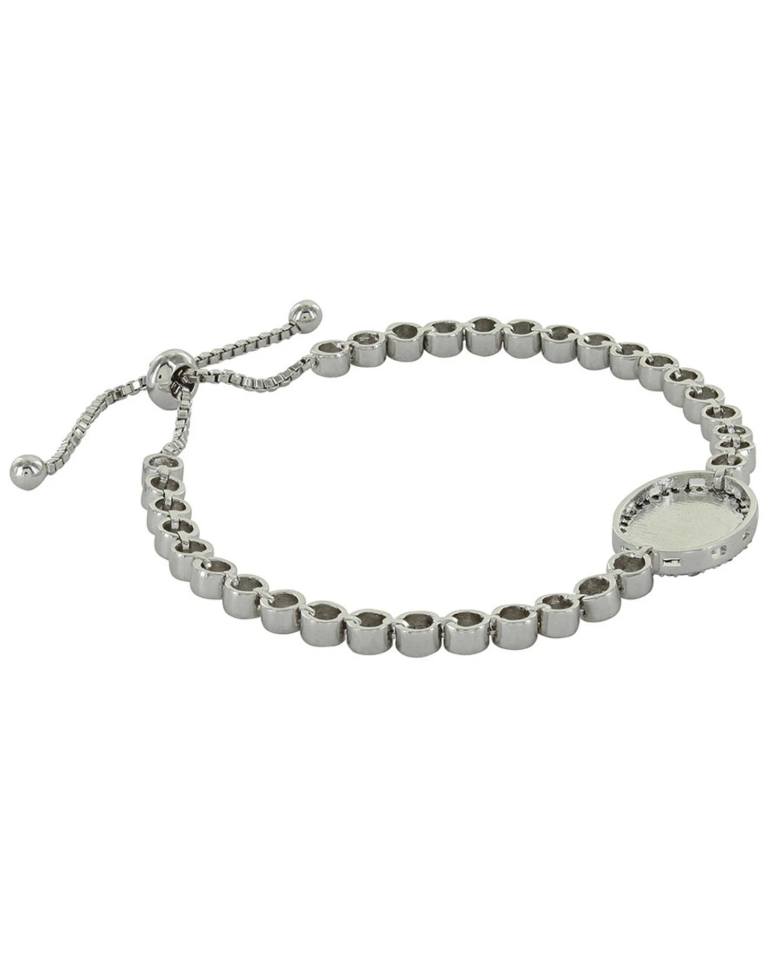 Montana Silversmiths Women's River Lights Opal Lariat Bracelet 4 Montana Silversmiths Women's River Lights Opal Lariat Bracelet - Image 2