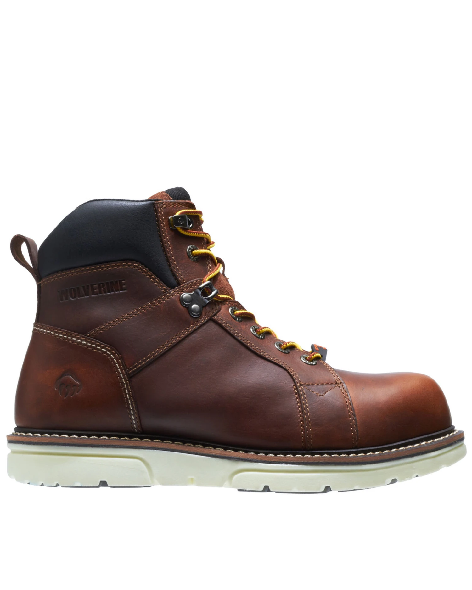 Wolverine Men's I-90 Durashocks 6" Wedge Work Boots - Soft Toe 4 Wolverine Men's I-90 Durashocks 6" Wedge Work Boots - Soft Toe - Image 2