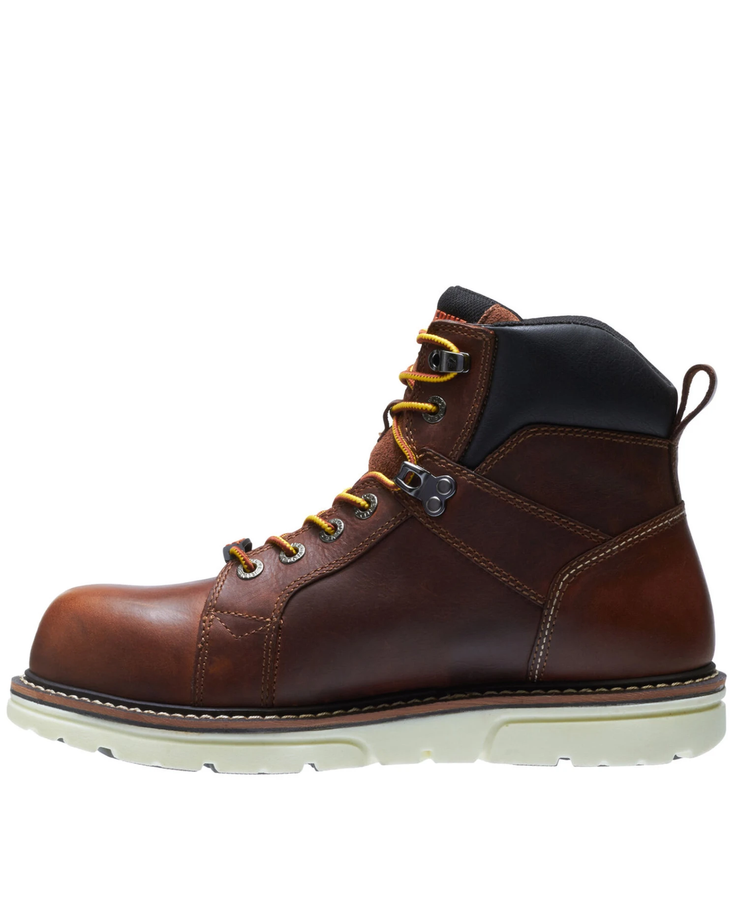 Wolverine Men's I-90 Durashocks 6" Wedge Work Boots - Soft Toe 3 Wolverine Men's I-90 Durashocks 6" Wedge Work Boots - Soft Toe