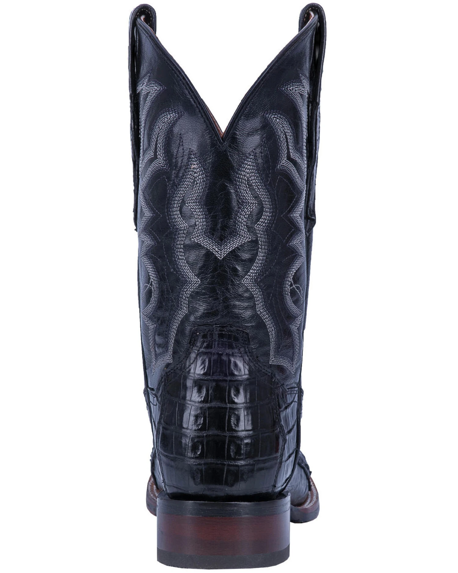 Dan Post Men's Kingsly Exotic Caiman Western Boots - Broad Square Toe 8 Dan Post Men's Kingsly Exotic Caiman Western Boots - Broad Square Toe - Image 6