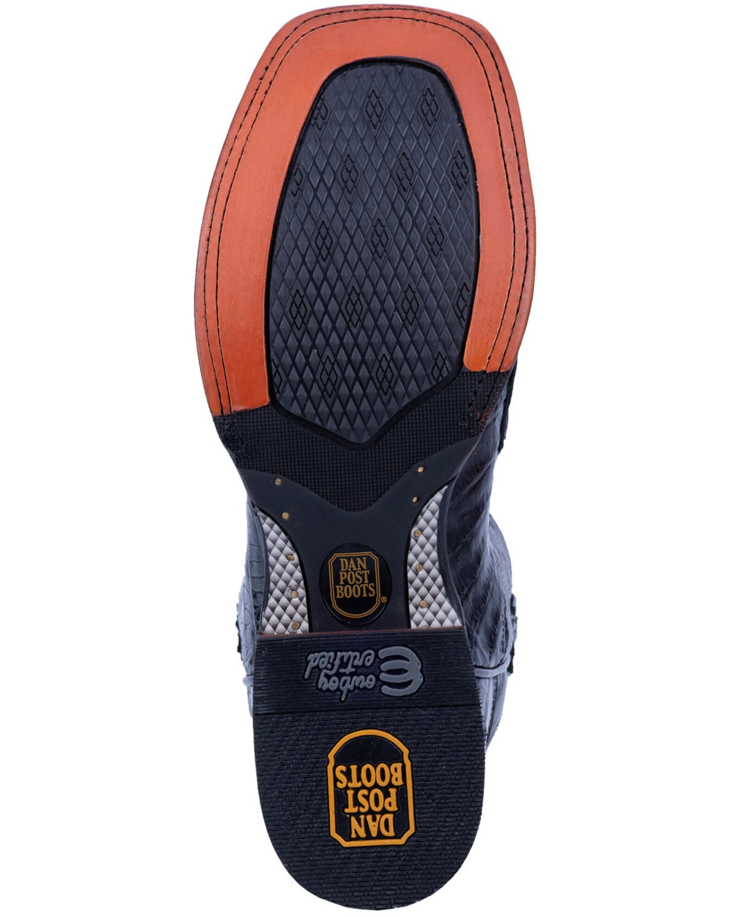 Dan Post Men's Kingsly Exotic Caiman Western Boots - Broad Square Toe 5 Dan Post Men's Kingsly Exotic Caiman Western Boots - Broad Square Toe - Image 3