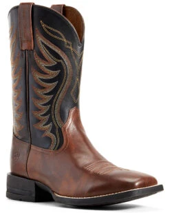 Ariat Men's Amos Hand Stained Western Boots - Square Toe 10 Ariat Men's Amos Hand Stained Western Boots - Square Toe -Western Cowboy Equipment Store 2000281862 200 P1