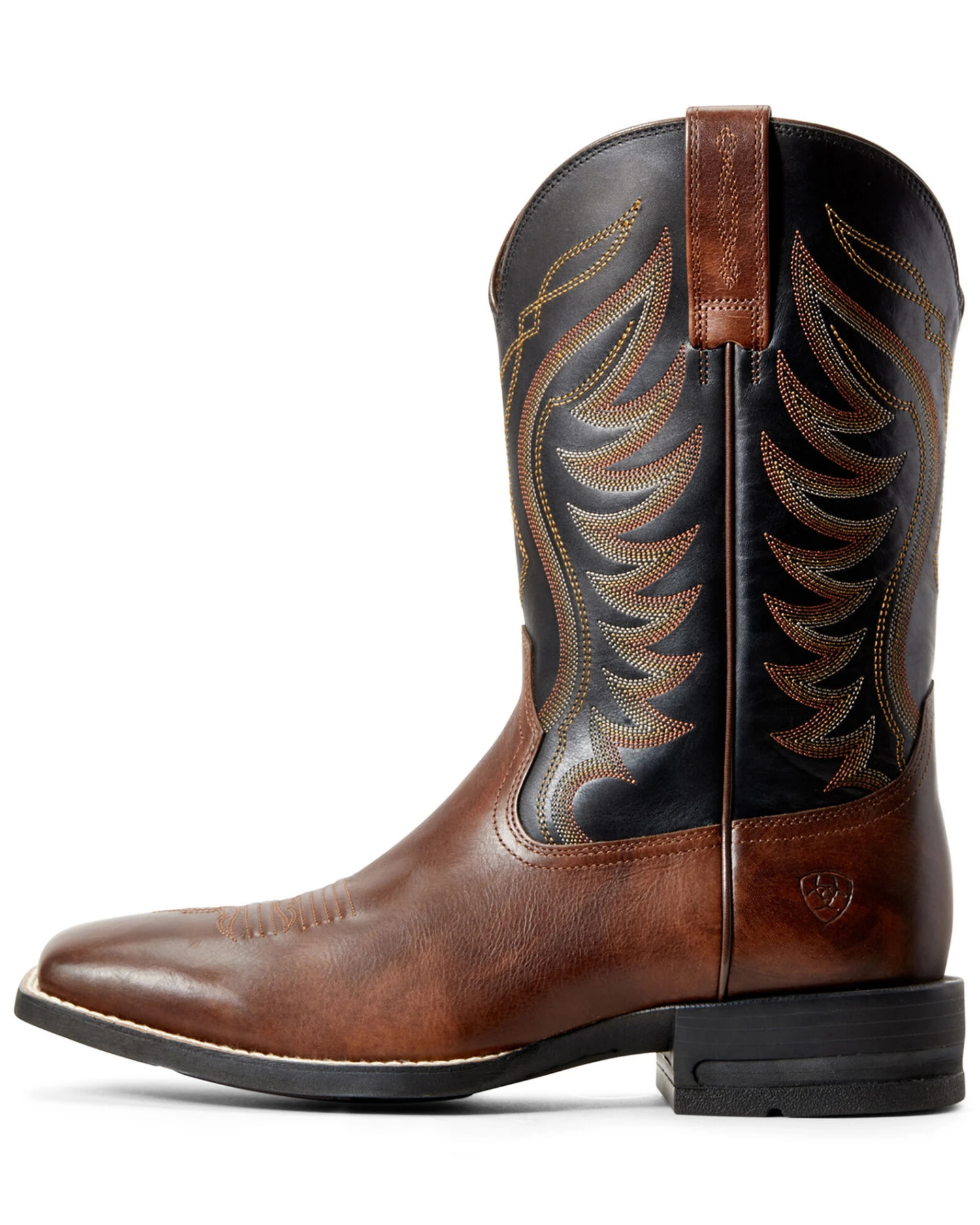 Ariat Men's Amos Hand Stained Western Boots - Square Toe 3 Ariat Men's Amos Hand Stained Western Boots - Square Toe
