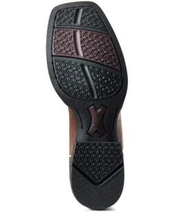 Ariat Men's Round Pen Saddle Western Performance Boots - Broad Square Toe 9 Ariat Men's Round Pen Saddle Western Performance Boots - Broad Square Toe -Western Cowboy Equipment Store 2000281863 200 P4