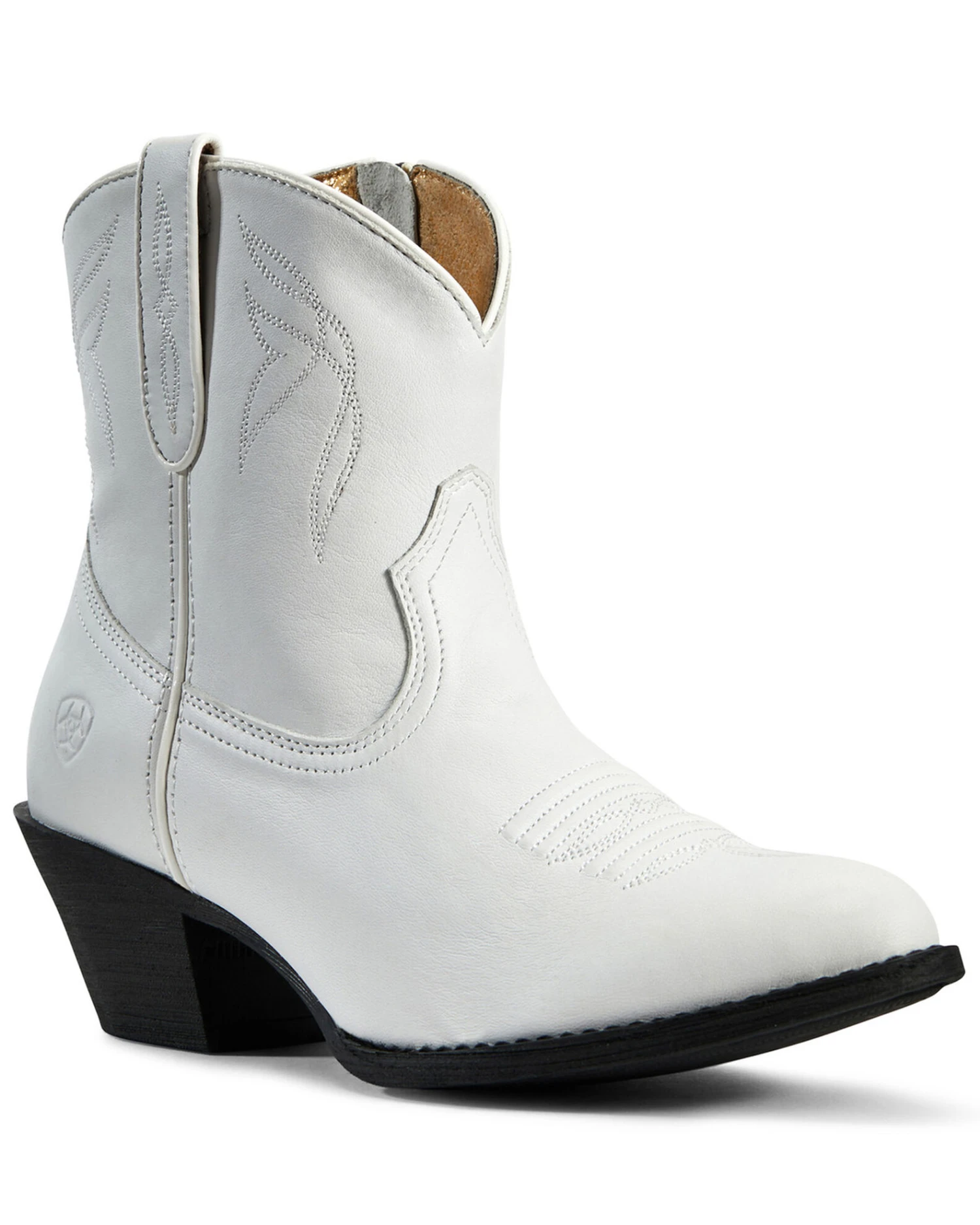 Ariat Women's Darlin Zipper Booties - Round Toe 4 Ariat Women's Darlin Zipper Booties - Round Toe - Image 2