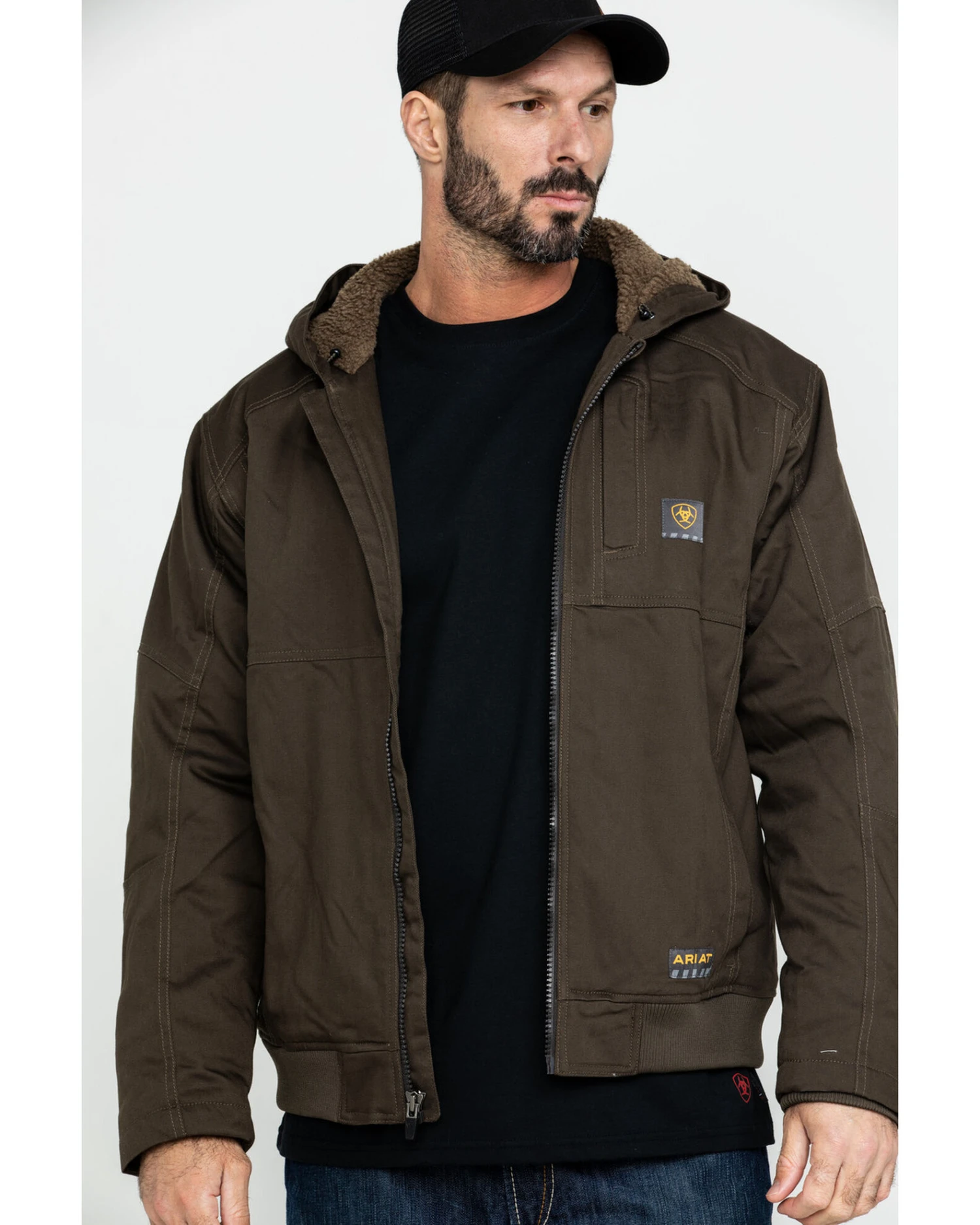 Ariat Men's Rebar Dura Canvas Zip-Front Work Jacket - Big & Tall 5 Ariat Men's Rebar Dura Canvas Zip-Front Work Jacket - Big & Tall - Image 3