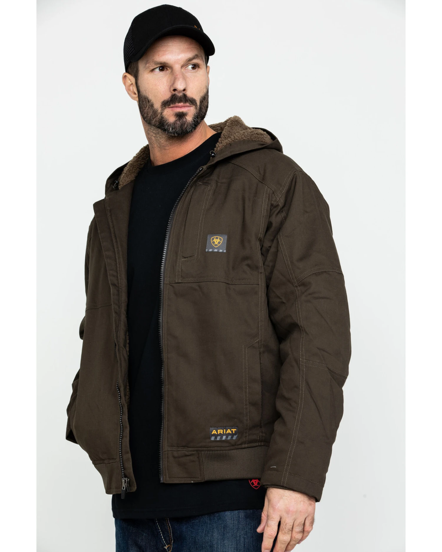 Ariat Men's Rebar Dura Canvas Zip-Front Work Jacket - Big & Tall 4 Ariat Men's Rebar Dura Canvas Zip-Front Work Jacket - Big & Tall - Image 2